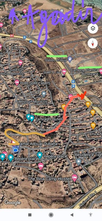 Appart Oubaha Tamrakht Taghazout Агадир Екстериор снимка